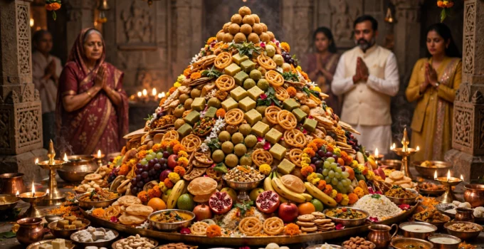 Govardhan Puja Shayari 2026 wishes and status